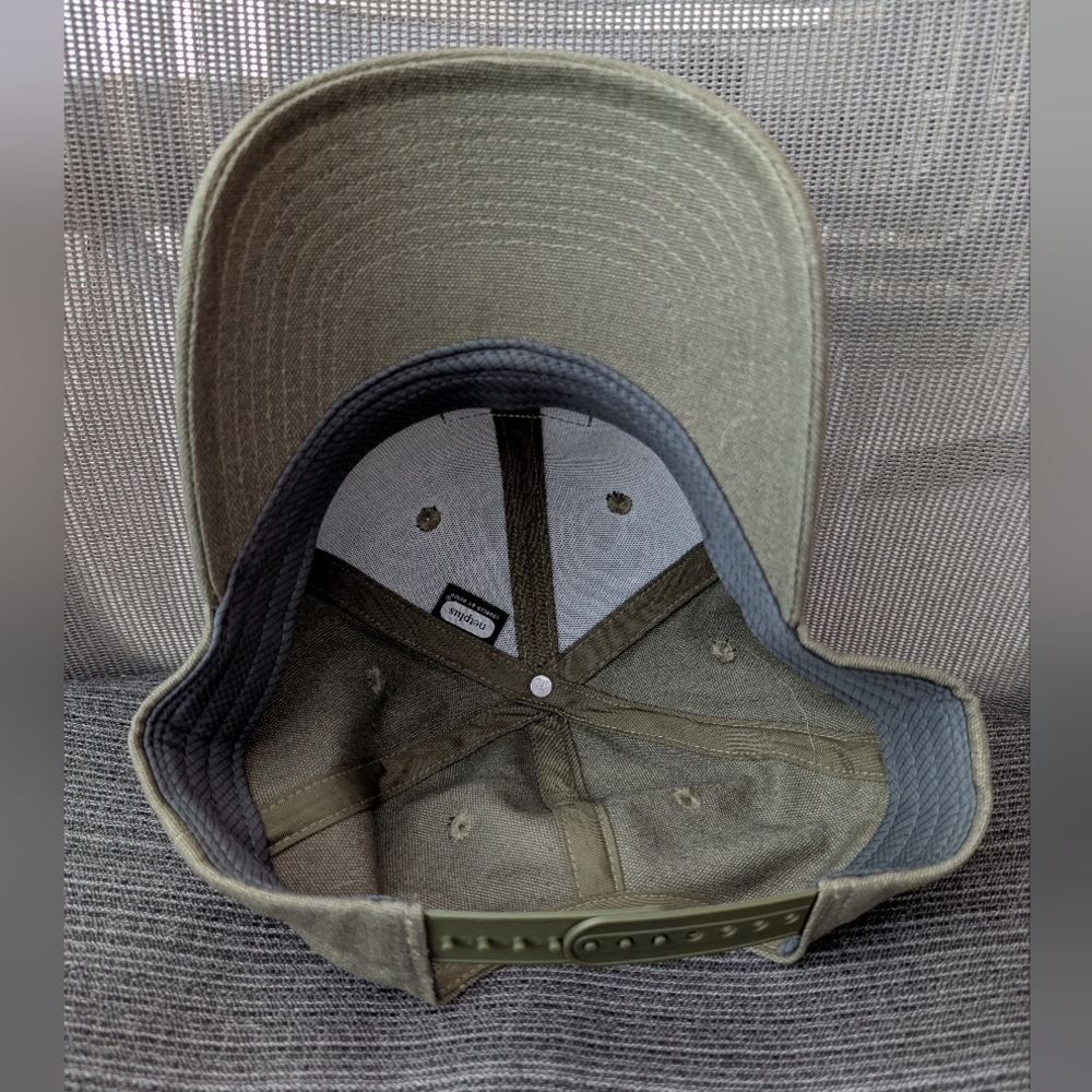 Patagonia Ton She's Logo Hat Fairly Fatigue Green Cap - Picture 10 of 10